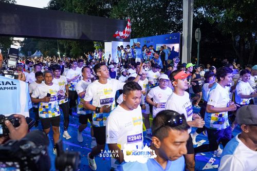 Race photo from Taman Budaya x BOGORUN 2025