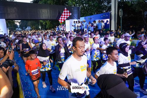 Race photo from Taman Budaya x BOGORUN 2025