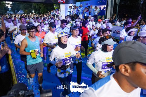 Race photo from Taman Budaya x BOGORUN 2025