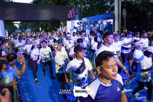 Race photo from Taman Budaya x BOGORUN 2025