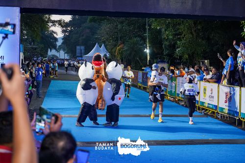 Race photo from Taman Budaya x BOGORUN 2025