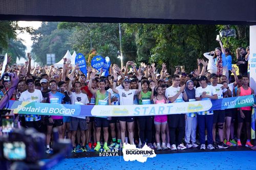 Race photo from Taman Budaya x BOGORUN 2025