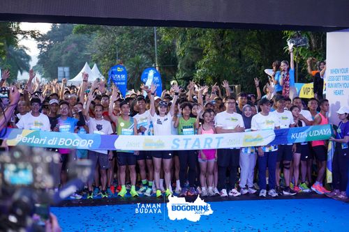 Race photo from Taman Budaya x BOGORUN 2025