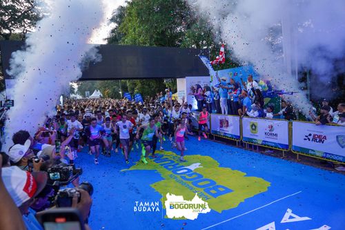 Race photo from Taman Budaya x BOGORUN 2025