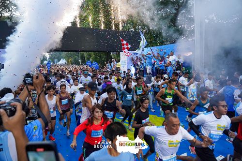 Race photo from Taman Budaya x BOGORUN 2025