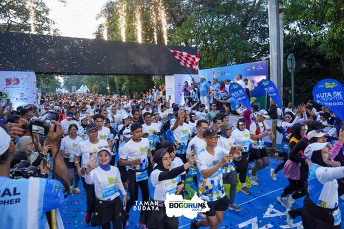 Race photo from Taman Budaya x BOGORUN 2025