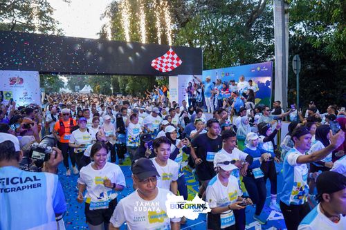 Race photo from Taman Budaya x BOGORUN 2025