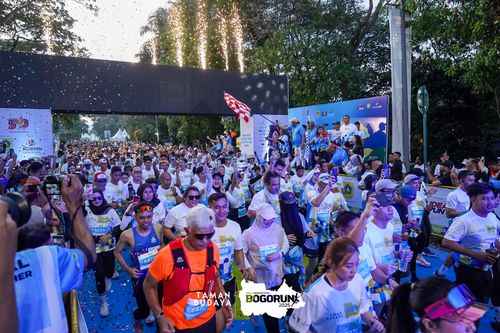 Race photo from Taman Budaya x BOGORUN 2025