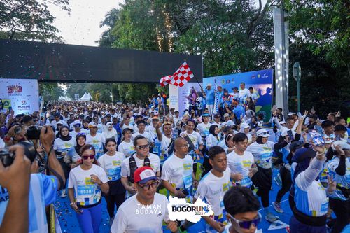 Race photo from Taman Budaya x BOGORUN 2025