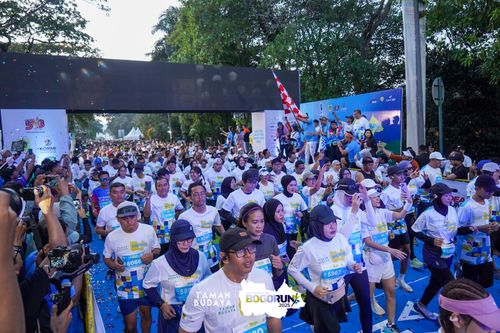 Race photo from Taman Budaya x BOGORUN 2025