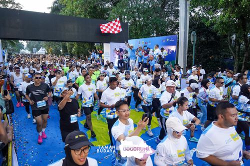 Race photo from Taman Budaya x BOGORUN 2025