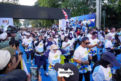 Race photo from Taman Budaya x BOGORUN 2025