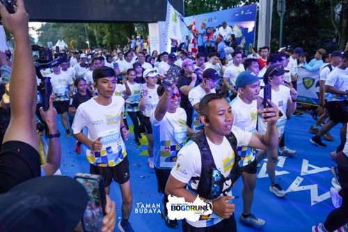 Race photo from Taman Budaya x BOGORUN 2025
