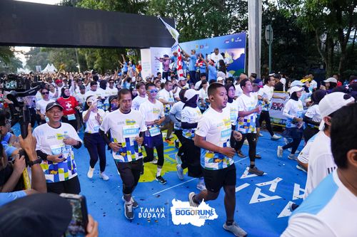 Race photo from Taman Budaya x BOGORUN 2025