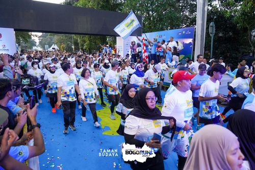 Race photo from Taman Budaya x BOGORUN 2025