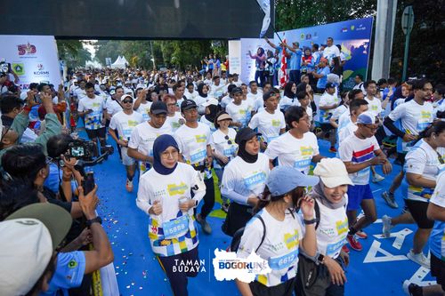 Race photo from Taman Budaya x BOGORUN 2025
