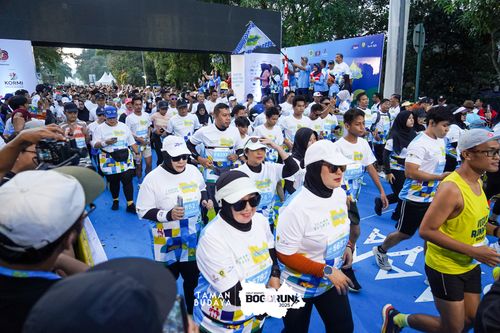 Race photo from Taman Budaya x BOGORUN 2025