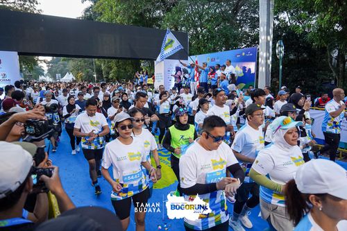 Race photo from Taman Budaya x BOGORUN 2025