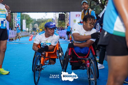 Race photo from Taman Budaya x BOGORUN 2025