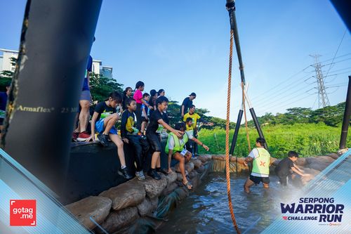 Race photo from SERPONG WARRIOR CHALLENGE RUN