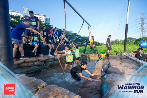 Race photo from SERPONG WARRIOR CHALLENGE RUN