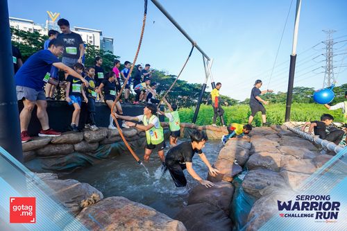 Race photo from SERPONG WARRIOR CHALLENGE RUN