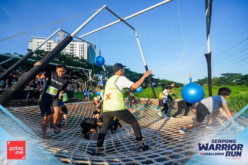 Race photo from SERPONG WARRIOR CHALLENGE RUN