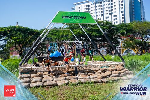 Race photo from SERPONG WARRIOR CHALLENGE RUN