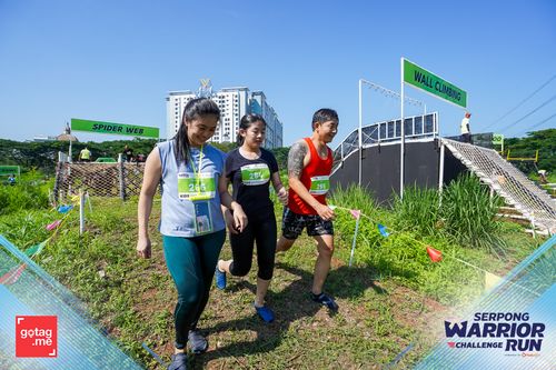 Race photo from SERPONG WARRIOR CHALLENGE RUN