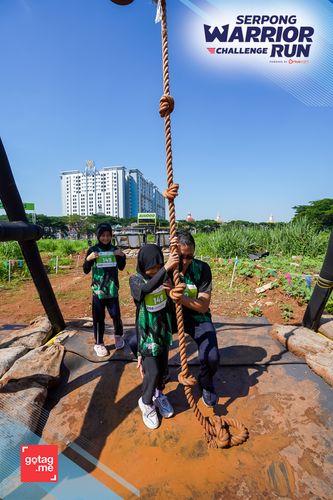 Race photo from SERPONG WARRIOR CHALLENGE RUN