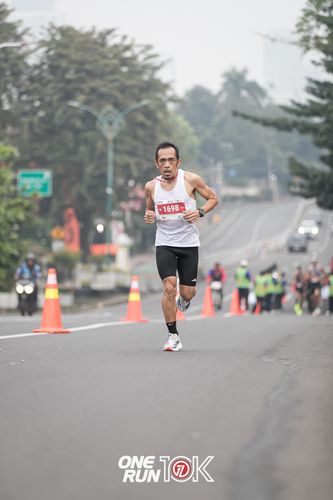 Race photo from ONE RUN 10K 2025