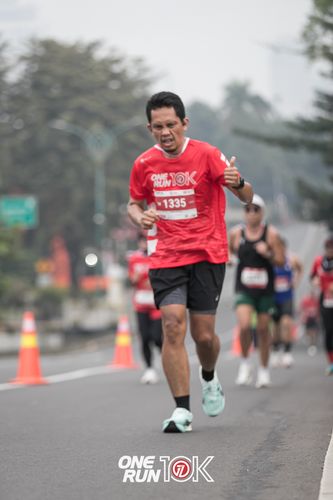 Race photo from ONE RUN 10K 2025