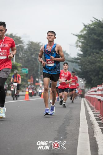 Race photo from ONE RUN 10K 2025