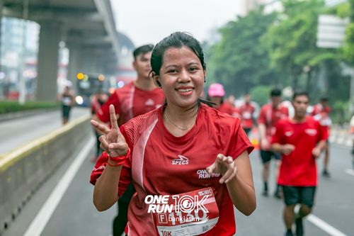 Race photo from ONE RUN 10 K