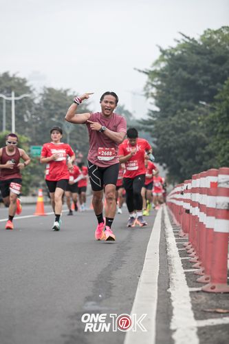 Race photo from ONE RUN 10K 2025
