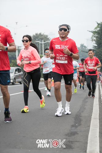 Race photo from ONE RUN 10K 2025
