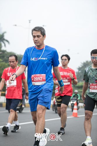 Race photo from ONE RUN 10K 2025