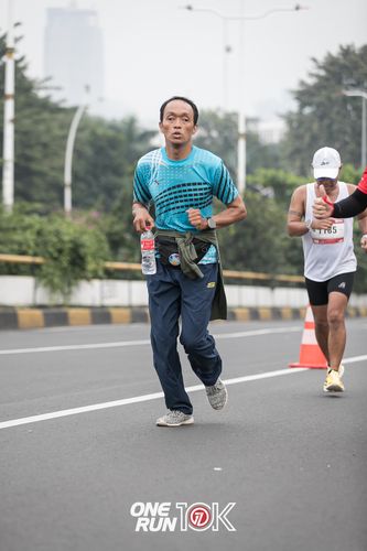 Race photo from ONE RUN 10K 2025