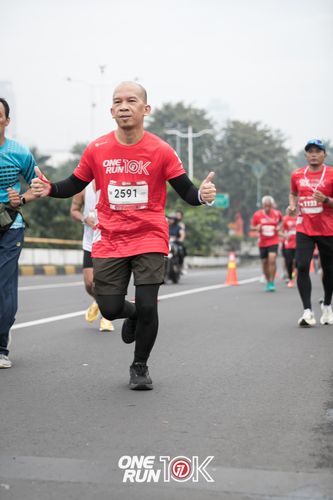 Race photo from ONE RUN 10K 2025