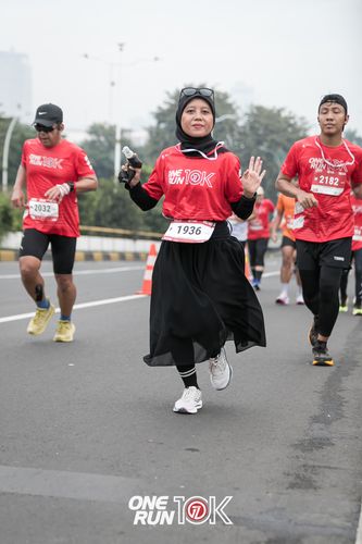 Race photo from ONE RUN 10K 2025