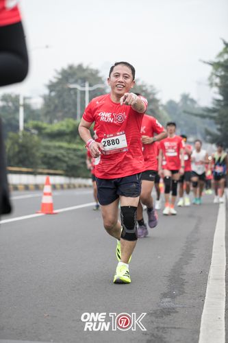 Race photo from ONE RUN 10K 2025