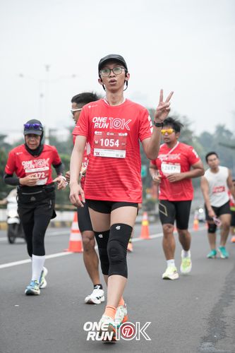 Race photo from ONE RUN 10K 2025
