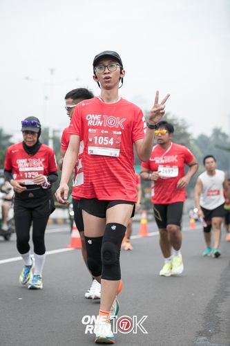 Race photo from ONE RUN 10K 2025