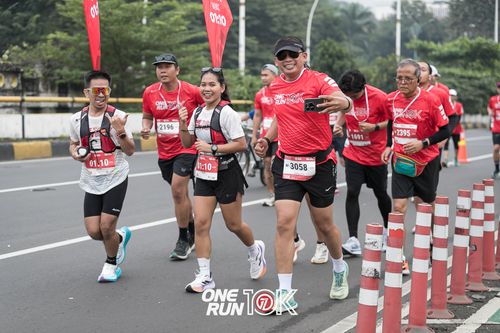 Race photo from ONE RUN 10K 2025