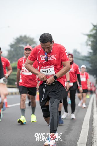 Race photo from ONE RUN 10K 2025