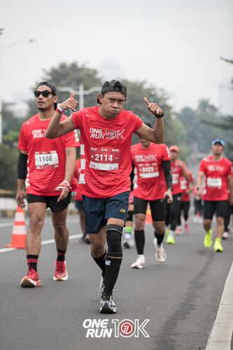 Race photo from ONE RUN 10K 2025