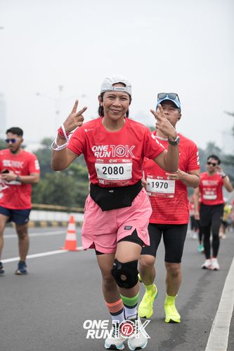 Race photo from ONE RUN 10K 2025