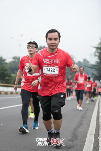 Race photo from ONE RUN 10K 2025