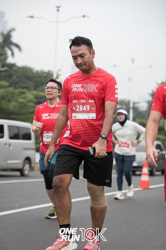 Race photo from ONE RUN 10K 2025