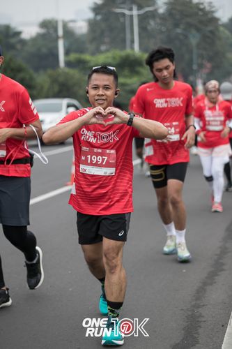 Race photo from ONE RUN 10K 2025